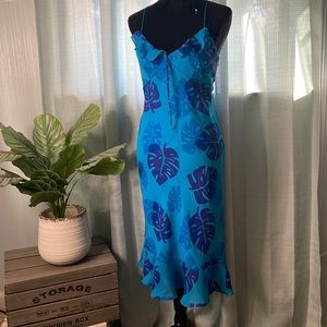 Y2K Tropical Cami Dress